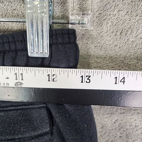 Boys Black Under Armour Jogger Pants Cotton & Polyester Drawstring Size YLG - Picture 9 of 12
